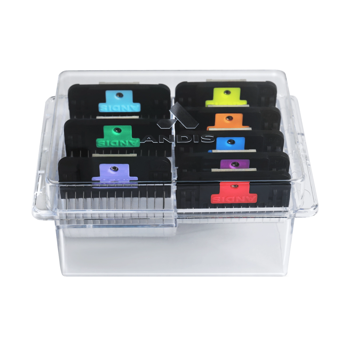 Andis – 8 Piece WIDE Blade Attachment Comb Set - Image 1