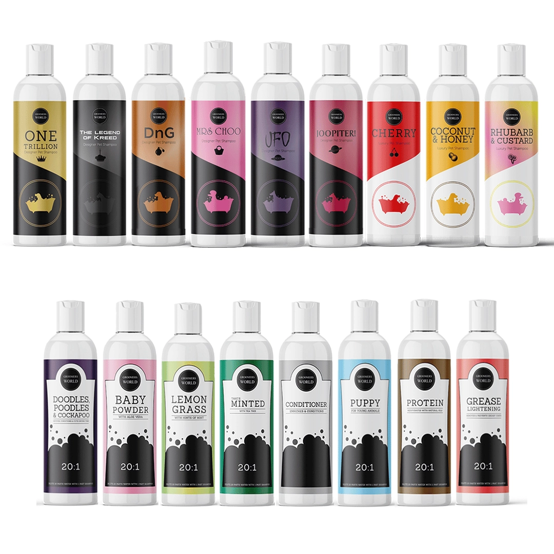 250ml Groomers World Dog Shampoo - Image 1