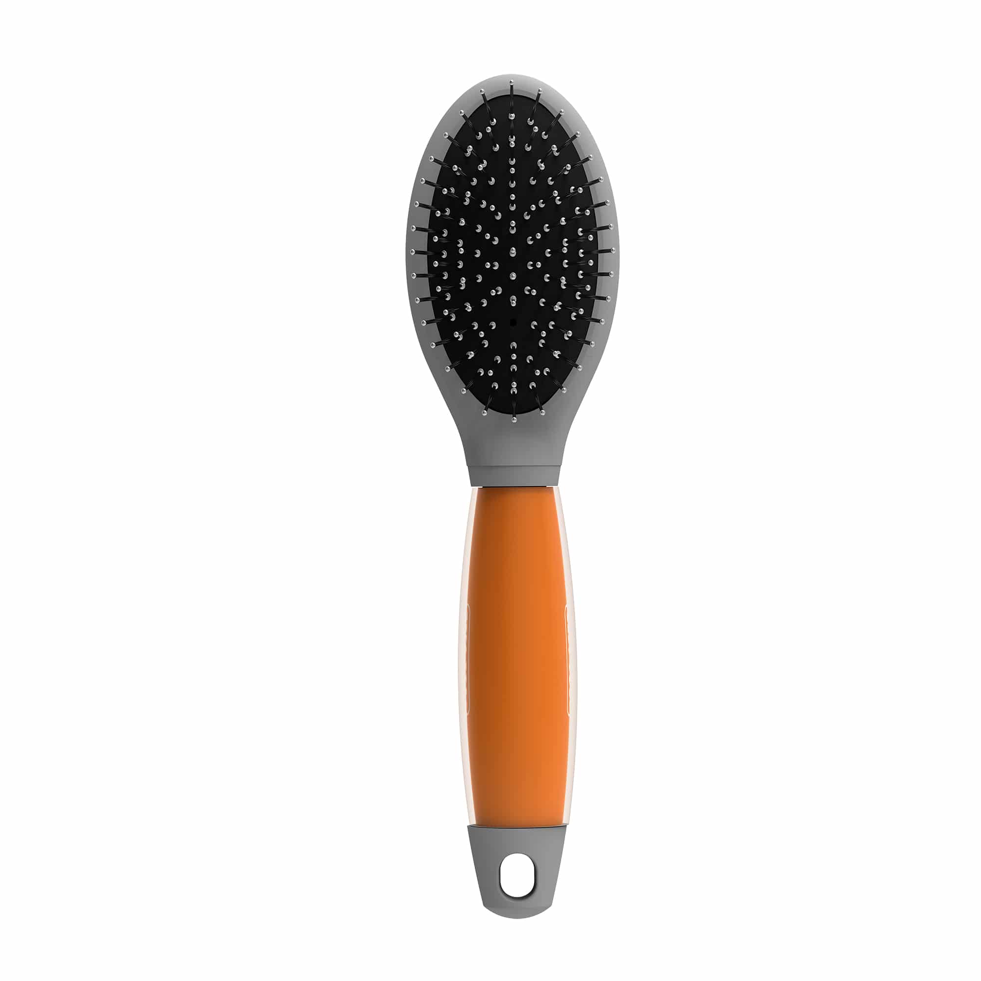 Wahl Double Sided Brush – Orange Gel Handle - Image 1