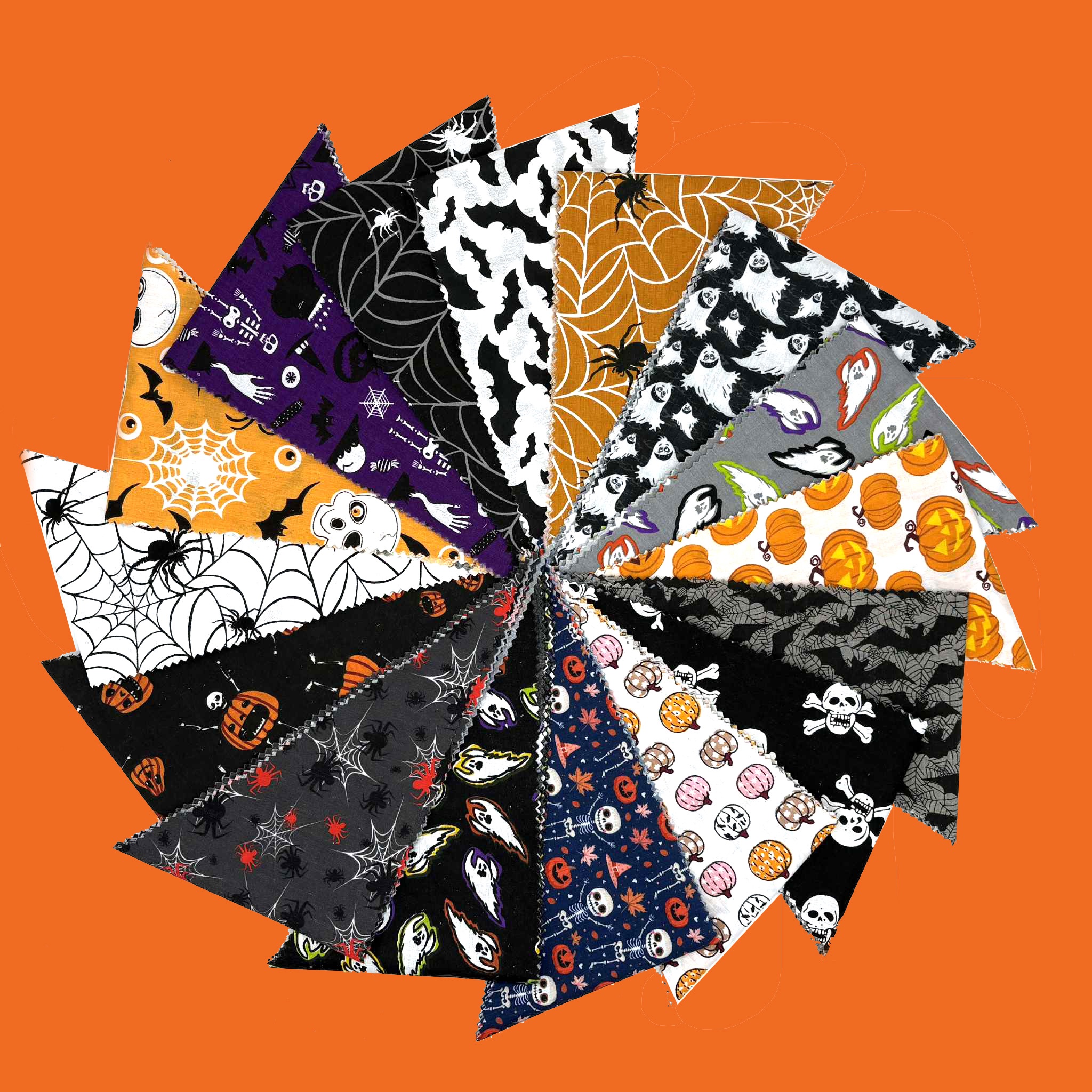 Halloween Tieback Bandanas - Image 1