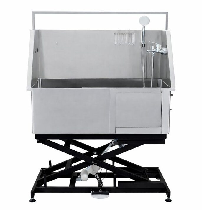 Electric Lifting Deluxe Bathing Tub with Sliding Door & Arm GW-231E *Pre Order Special (12th February) - Image 1