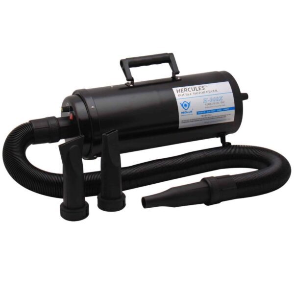 Aeolus Hercules, Professional Powerful Dual Motor Blaster, Variable Speed For Dog Grooming & Animals