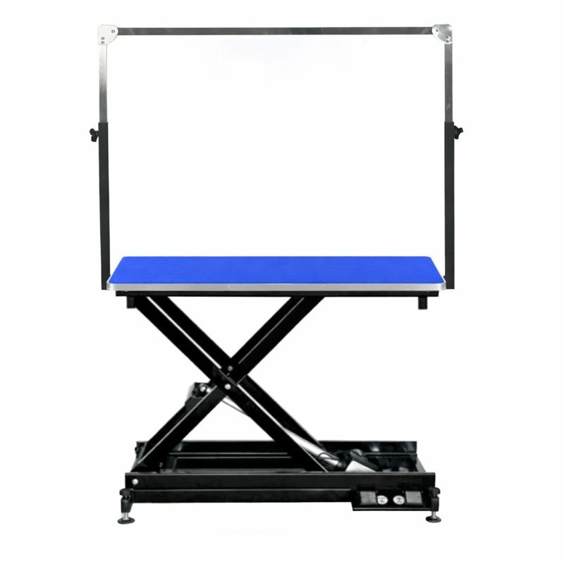 Large Extra Low Electric Grooming Table Strong Bars & Wheels 120cm (GWNL) - Image 1