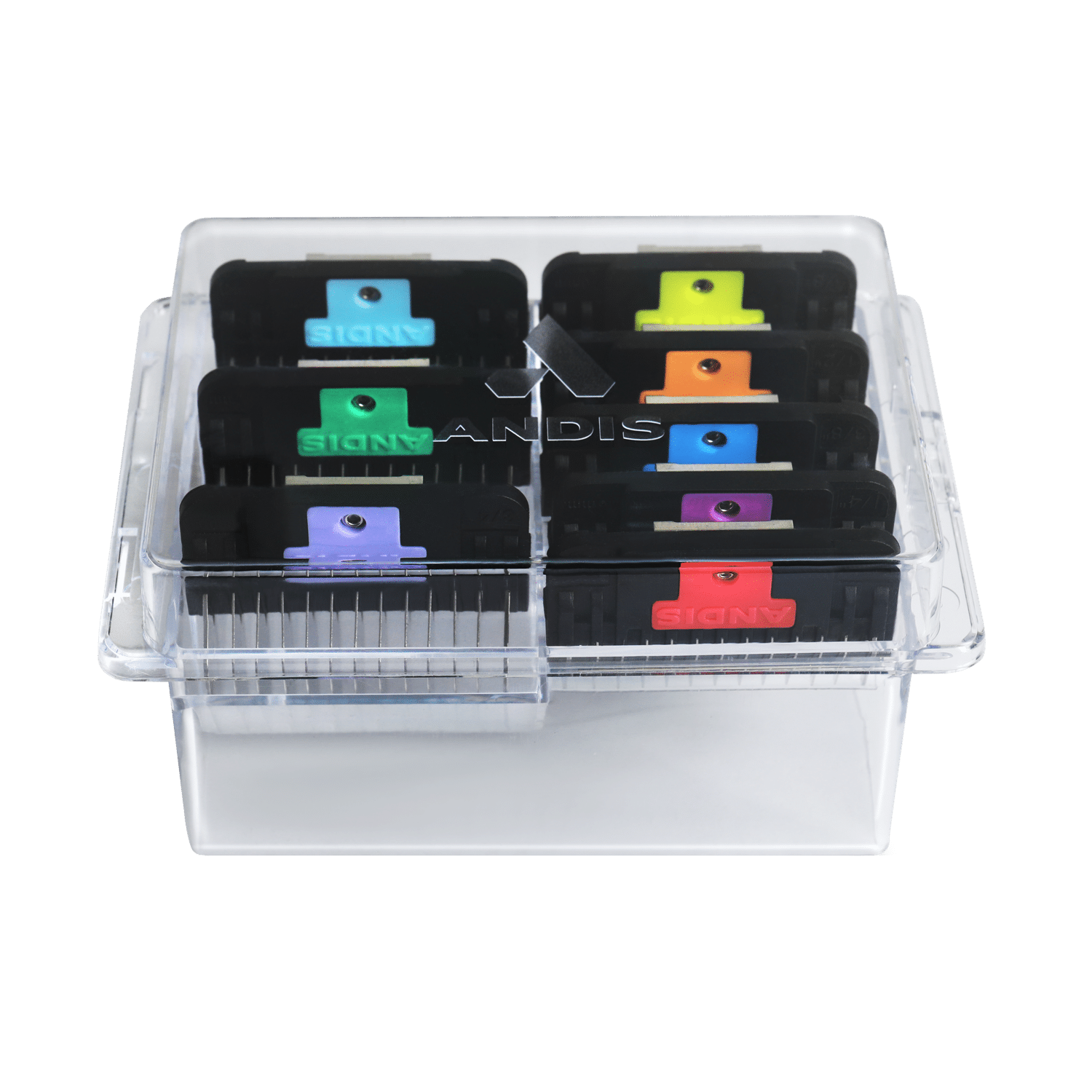 Andis – 8 Piece WIDE Blade Attachment Comb Set - Image 1