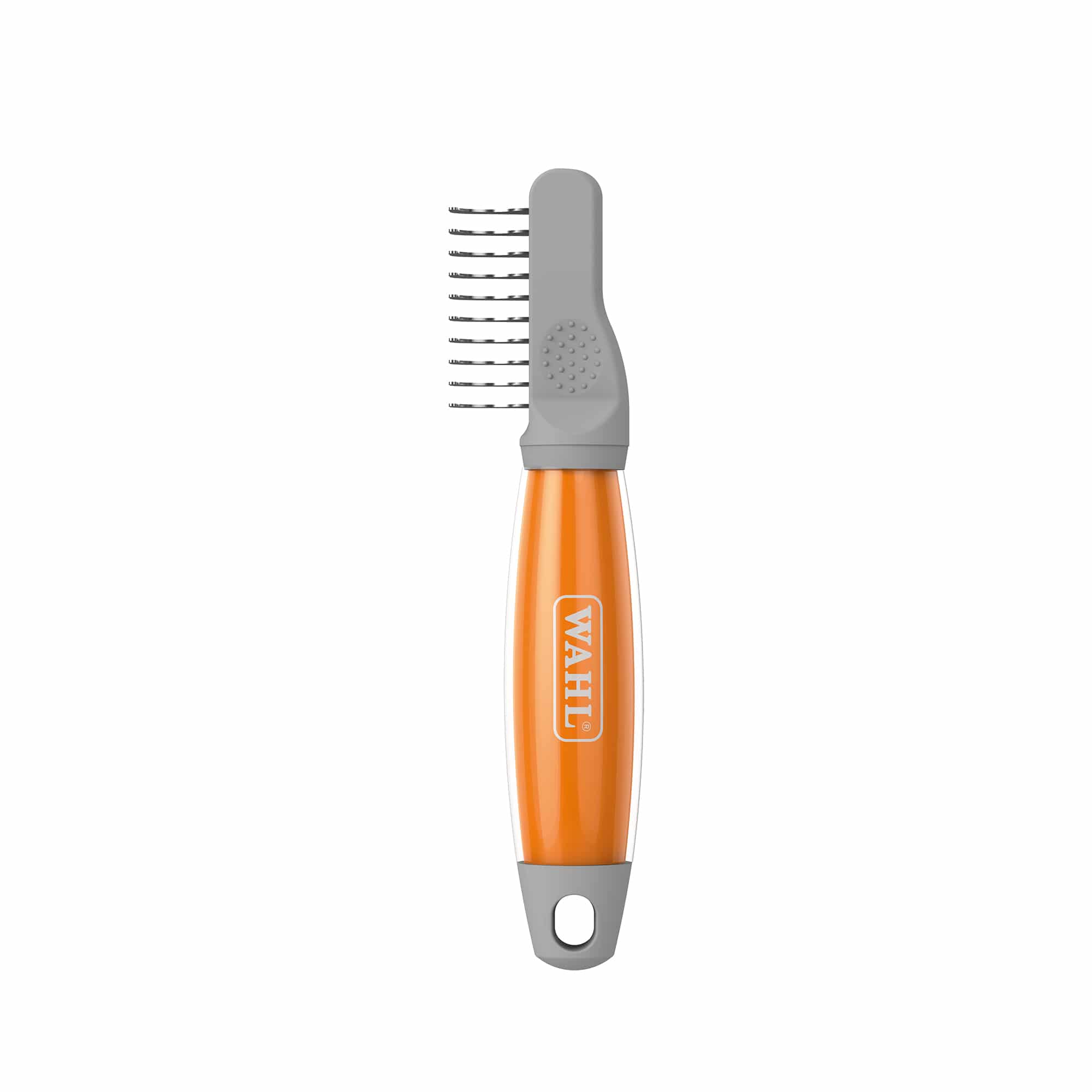Wahl Soft Grip Dematter – Orange Gel Handle - Image 1