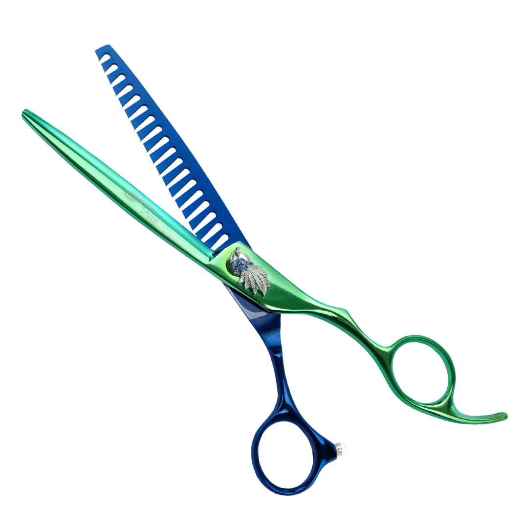 Kenchii Peacock Scissor 18T Blender - Image 1