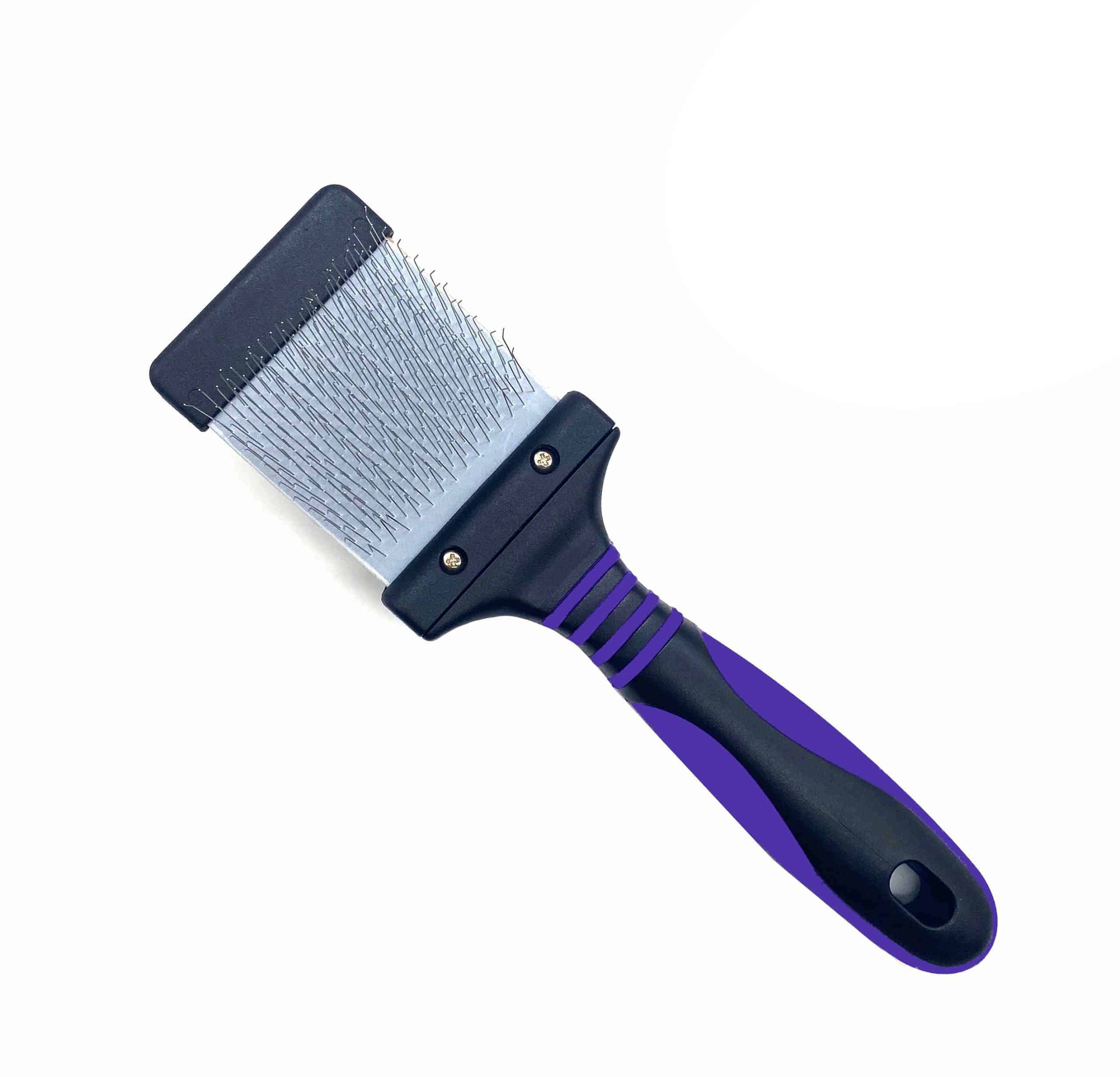MiniPurpleFlexiBrush-scaled-2 copy Mini Firm Flexi Brush – POODLE, DOODLE, BICHON - Image 1