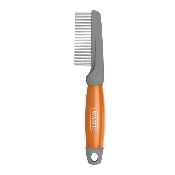 58415-002 Grooming comb High JPG Wahl Grooming Comb – Orange Gel Handle - Image 1