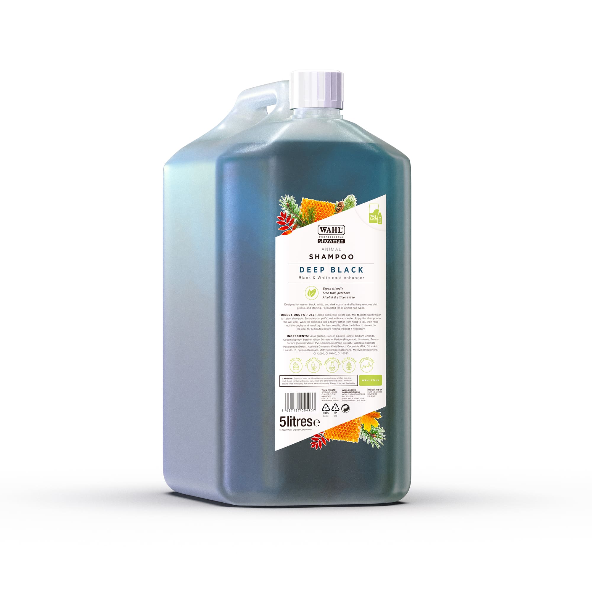 5L Wahl Deep Black Shampoo - Image 2