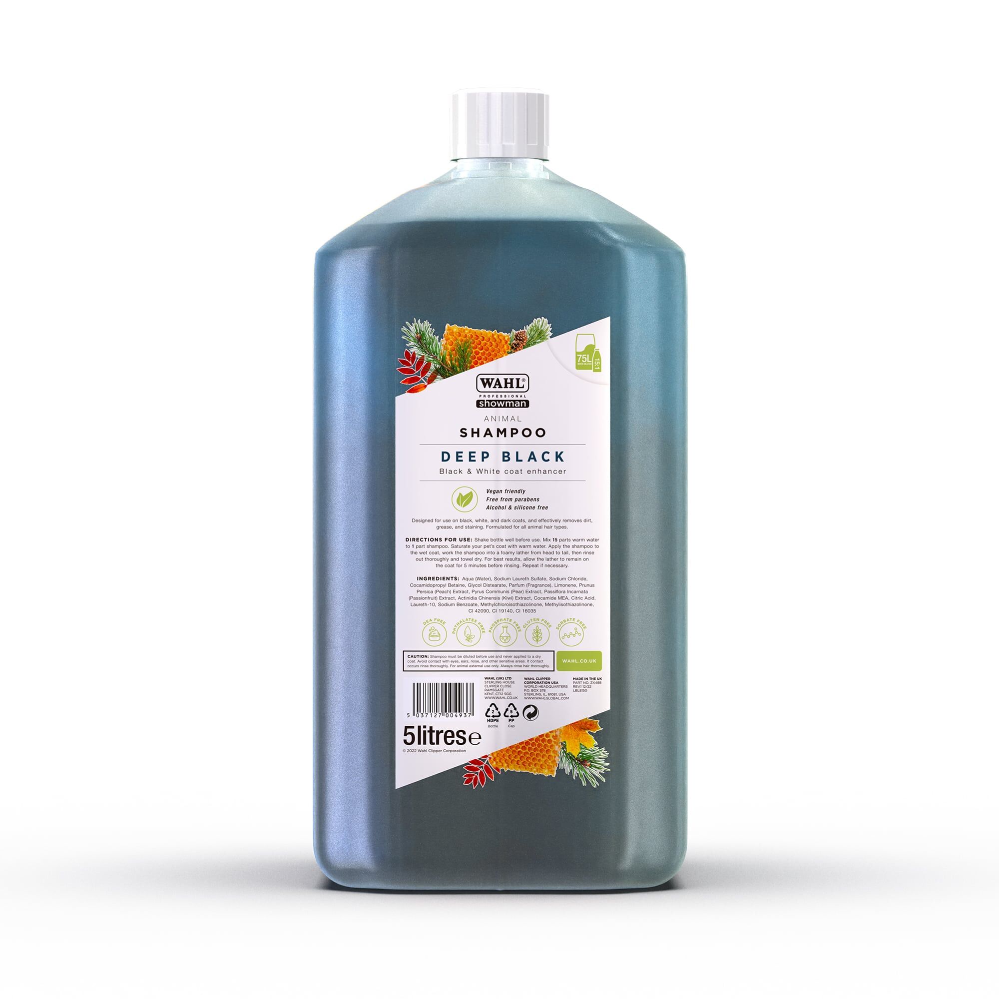 5L Wahl Deep Black Shampoo - Image 3