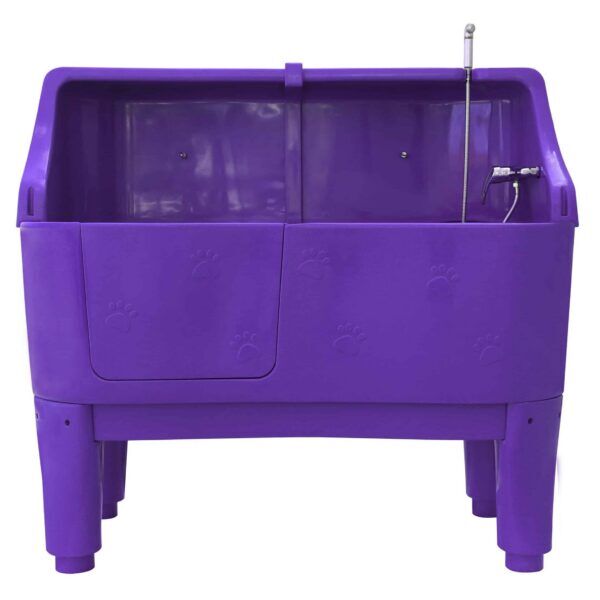 plastic dog bath