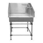 Small Static Durable Stainless Dog Grooming Bath