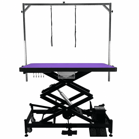 Pro Range Large Accordion Electric Grooming Table with Wheels - Image 3