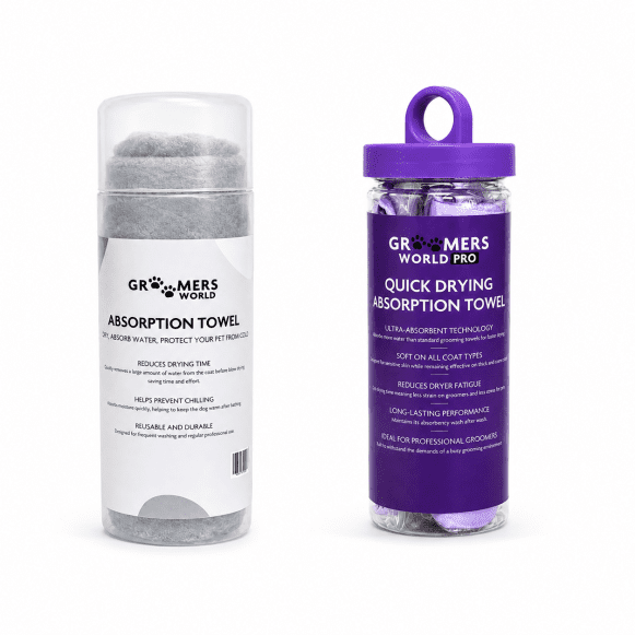 Absorbent / Absorption Dog Grooming Towel - Image 1