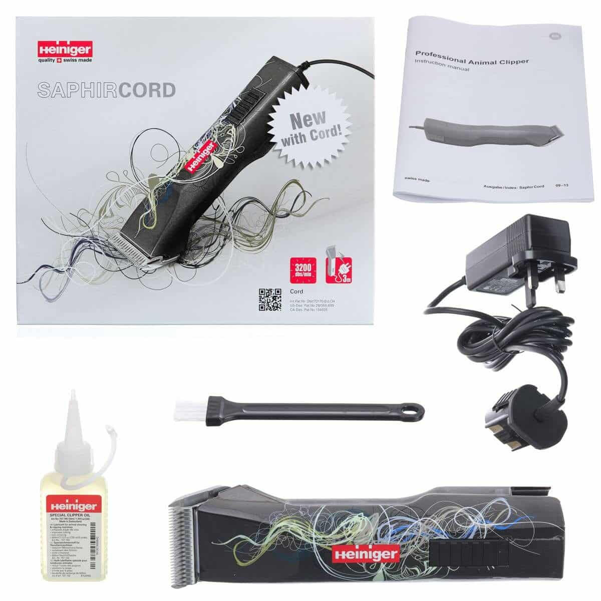 Heiniger Corded Saphir Clipper - Image 2