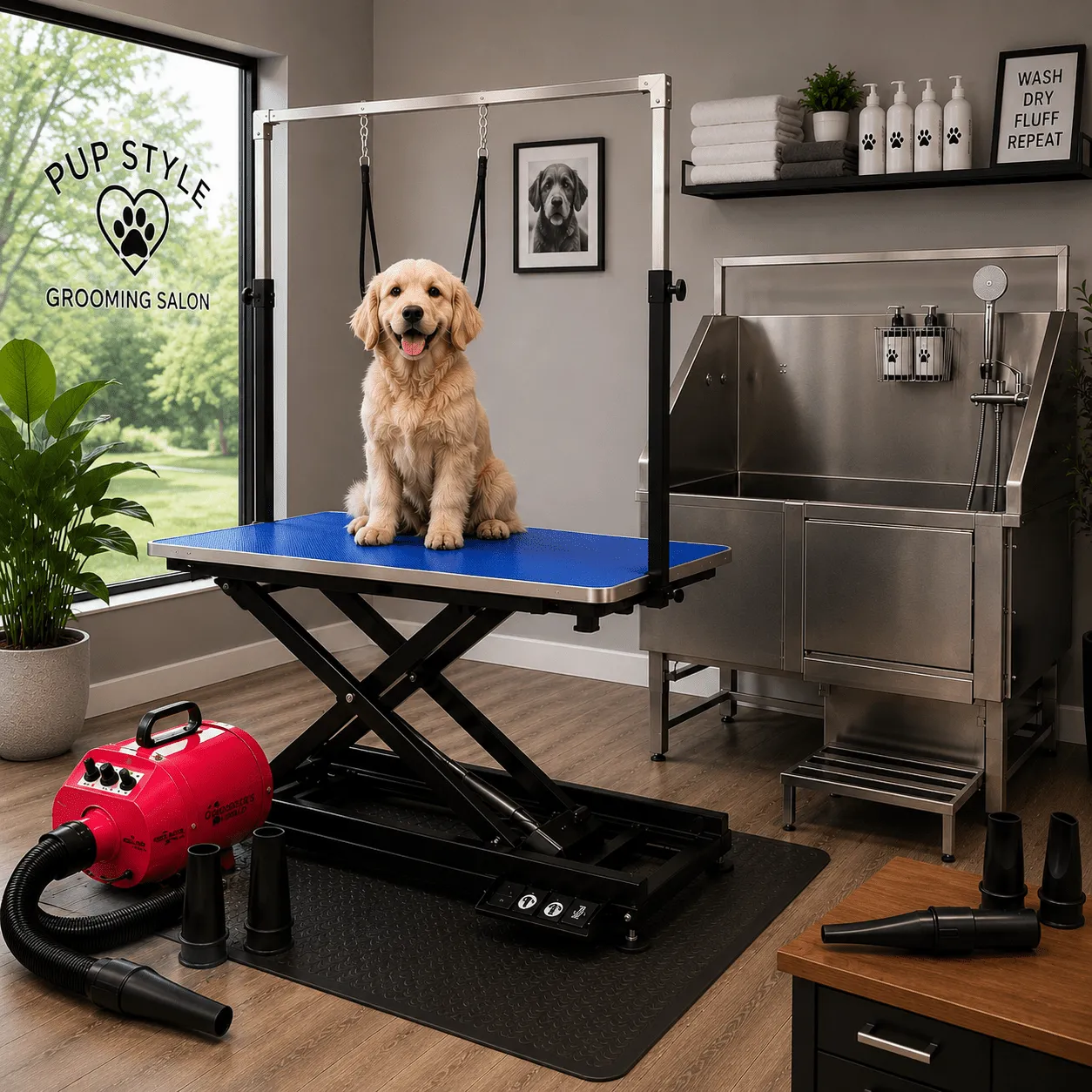 Groomers World Classic Salon Special Groomers World Classic 3-Piece Salon Setup - Image 1