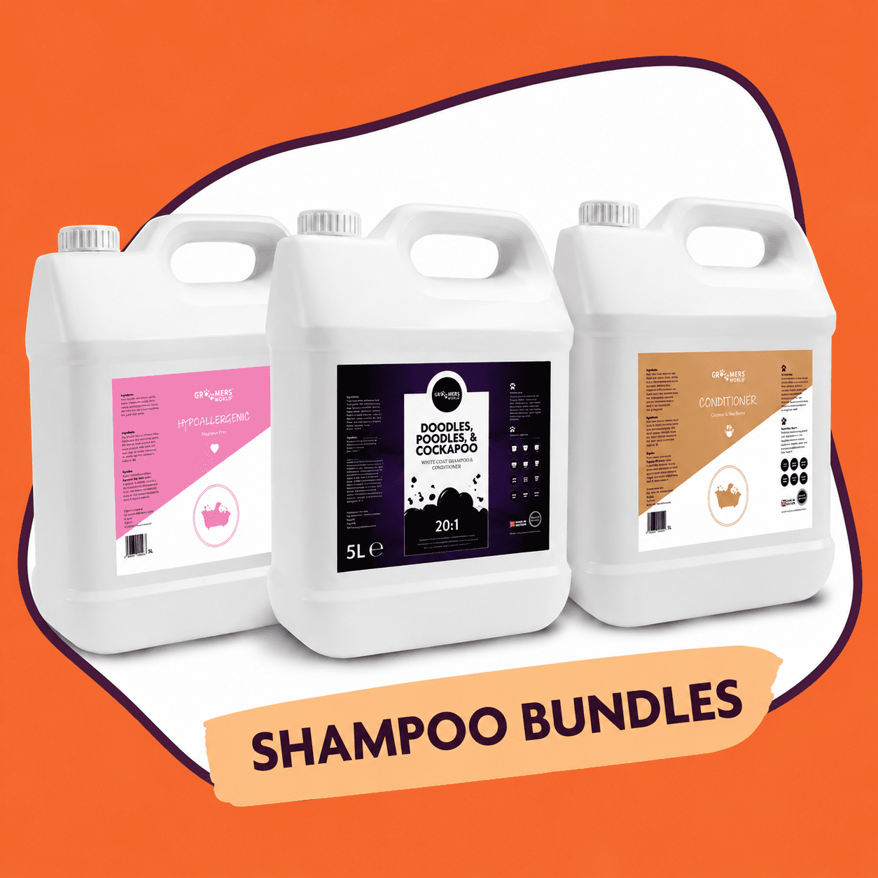 Salon Shampoo Restock Bundle — Save 15% When You Buy 4+ - Image 1