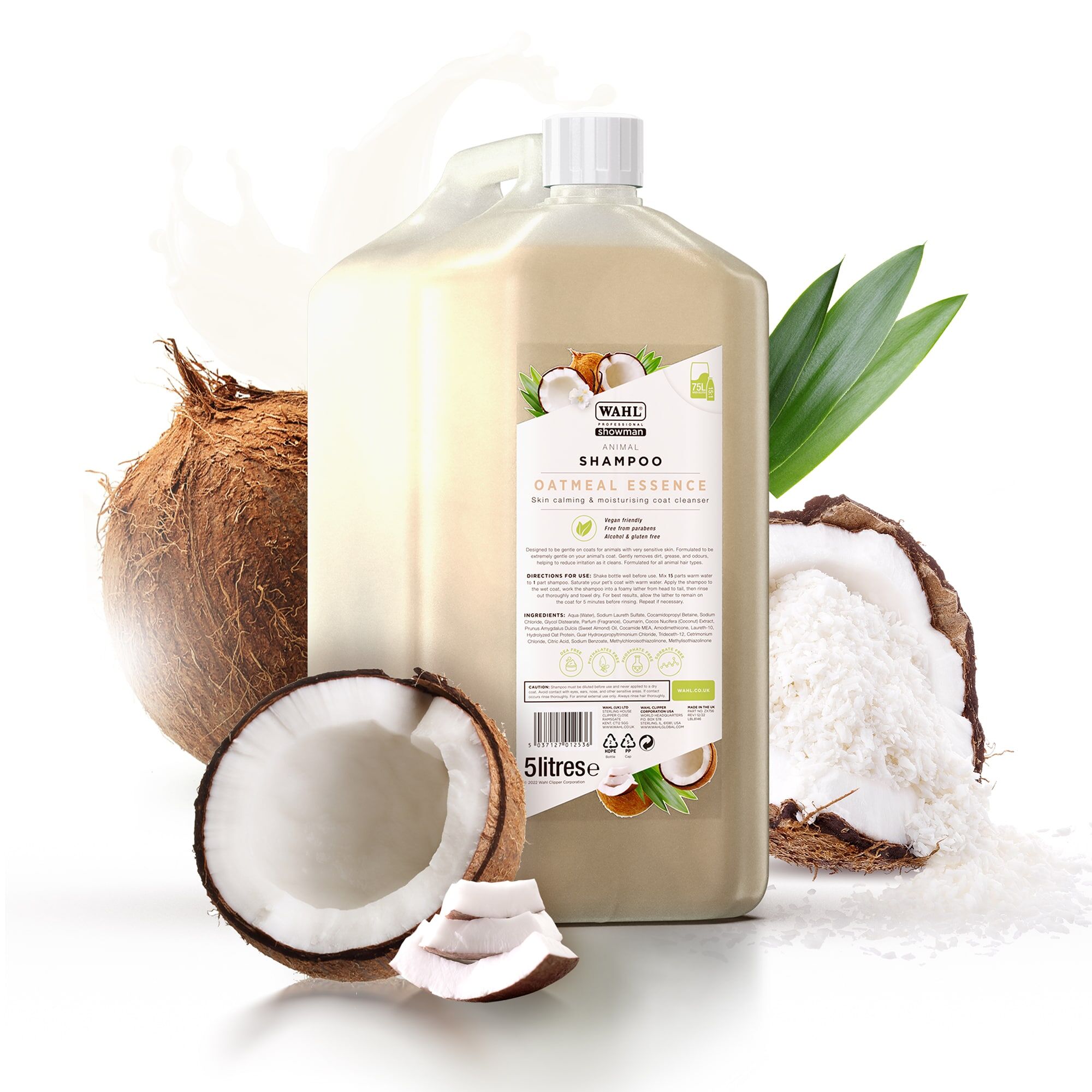 5L Wahl Oatmeal Essense Shampoo - Image 1