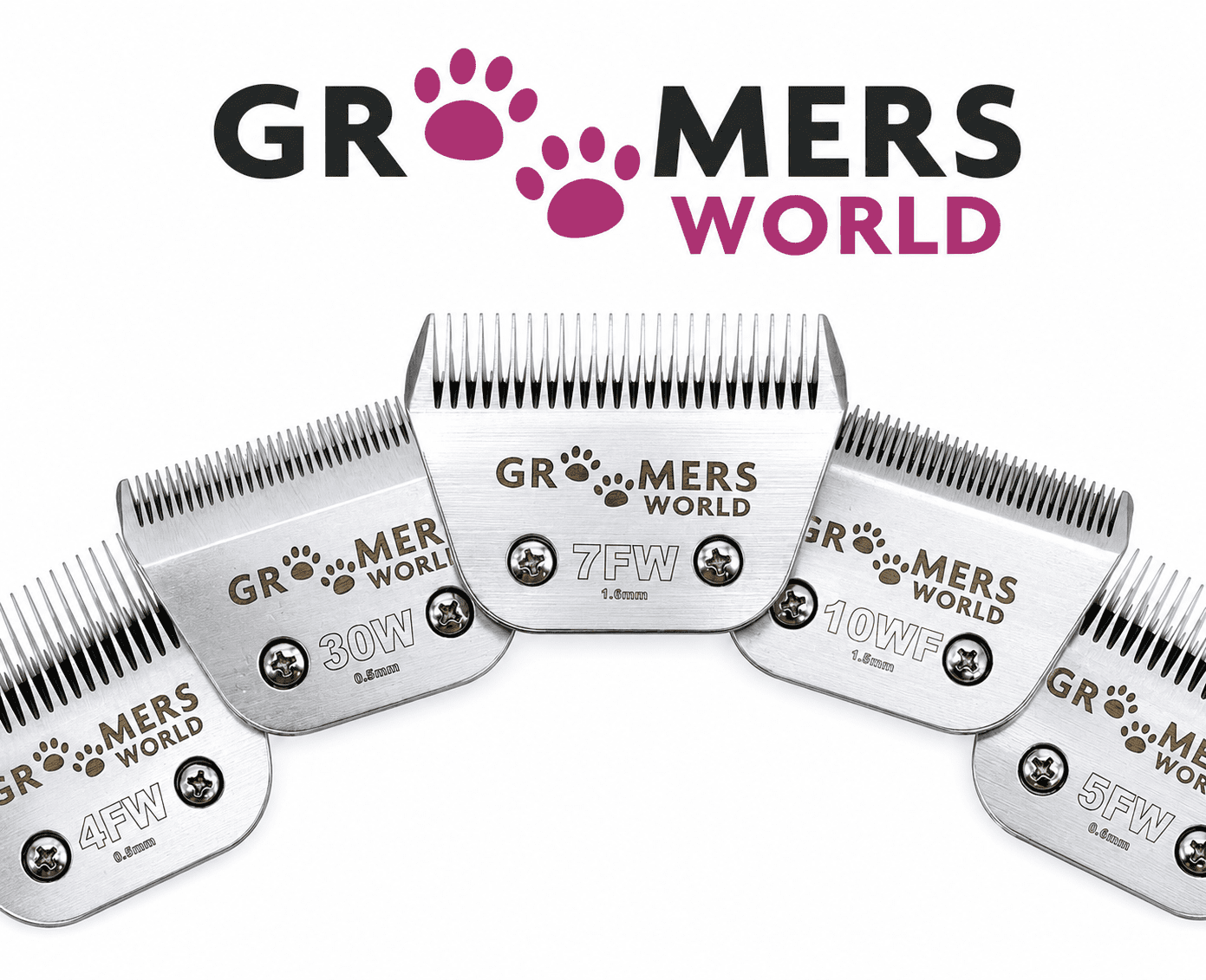 All Groomers World A5 Wide Blades - Image 1