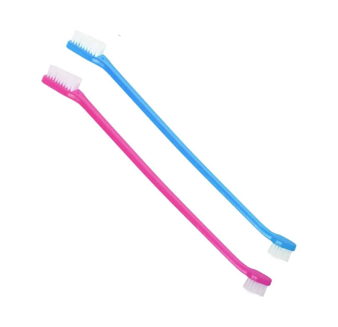 100 toothbrush Pink and Blue 100 x Double Sided Toothbrush - Image 1