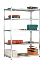180 x 120 x 60cm | 5 Tier Heavy Duty Shelving Unit - Image 3