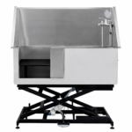 Electric Lifting Deluxe Bathing Tub with Sliding Door & Arm GW-50E