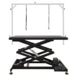Large Accordion Electric Grooming Table Black 126cm *Pre order 11th July