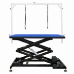 PRE LOVED Large Accordion Electric Grooming Table Black 126cm - Image 3