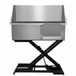 Ultra smooth quiet electric stainless steel dog grooming bath