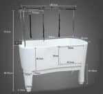 Static Bath – Purple, Grey, Blue - Image 4