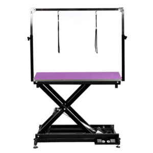 Extra Low Electric Pet Grooming Table Black 110cm (GWN) *Pre Order 1st August
