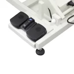 Large Accordion Electric Grooming Table White 126cm - Image 2