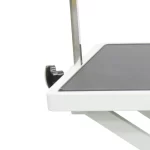 Large Extra Low Electric Pet Grooming Table White 126cm - Image 3