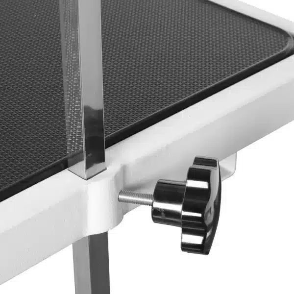 Large Extra Low Electric Pet Grooming Table White 126cm - Image 2