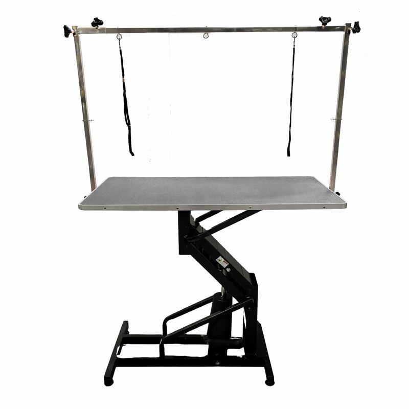 Hydraulic-N-201 Grey Hydraulic Grooming Table 110cm GW802 - Image 1