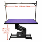 Large Electric Grooming Table 126cm FT-804LE - Image 2