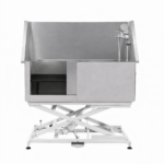 Electric Lifting Deluxe Bathing Tub with Sliding Door & Arm GW-50E - Image 2