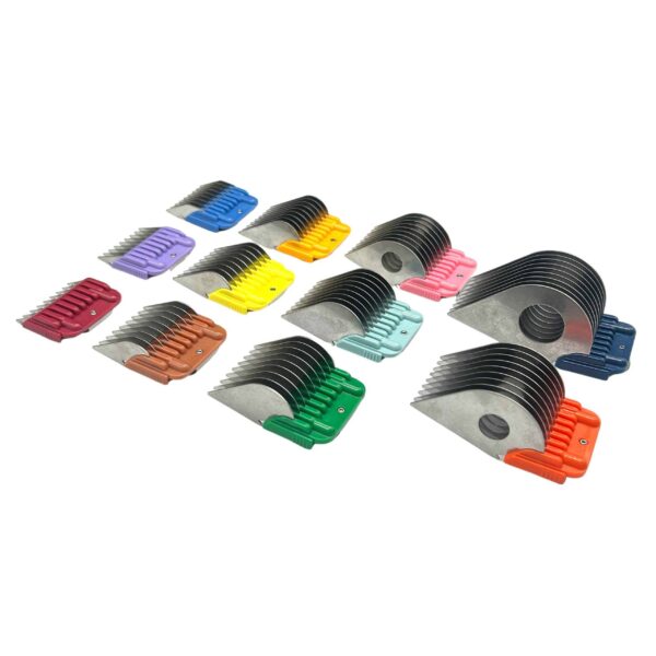 9 sizes of professional comb attachment for dog grooming clippers