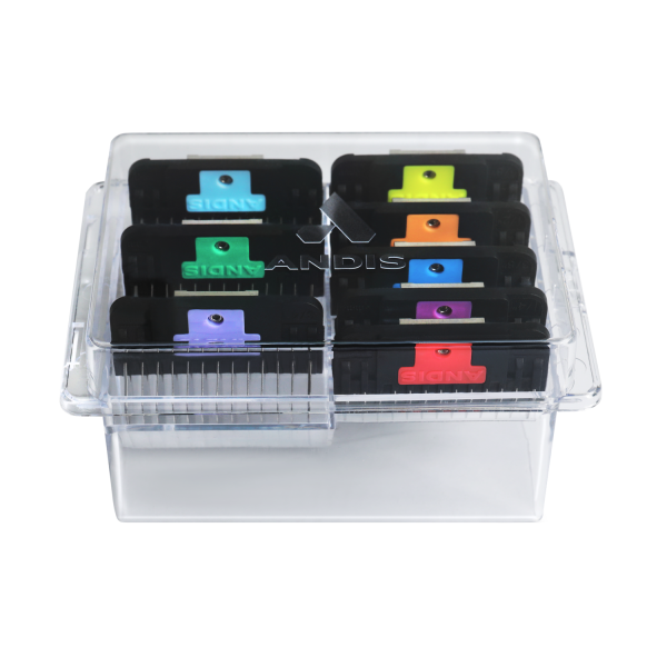 Andis – 8 Piece WIDE Blade Attachment Comb Set - Image 1