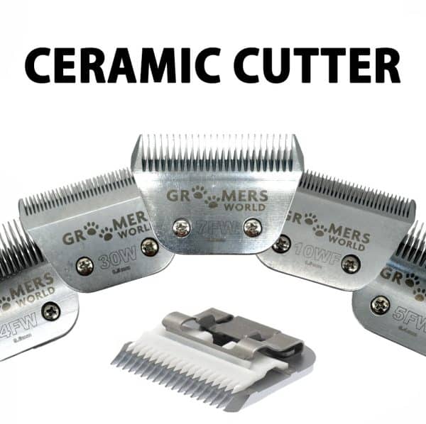 All Groomers World A5 Wide Blades – Ceramic Cutter - Image 1