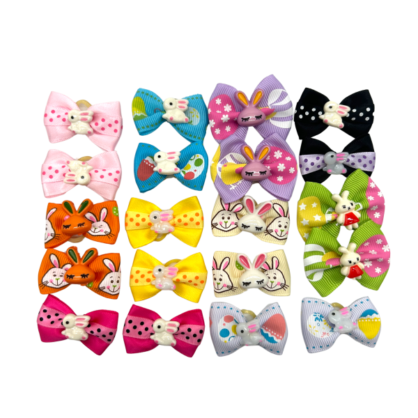 Easter Top Knott Bows - Image 1