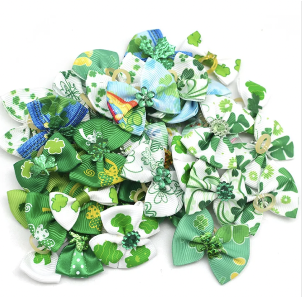 St Patrick’s Top Knott Bows - Image 2