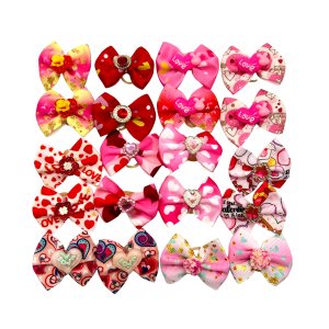 Valentines Top Knott Bows