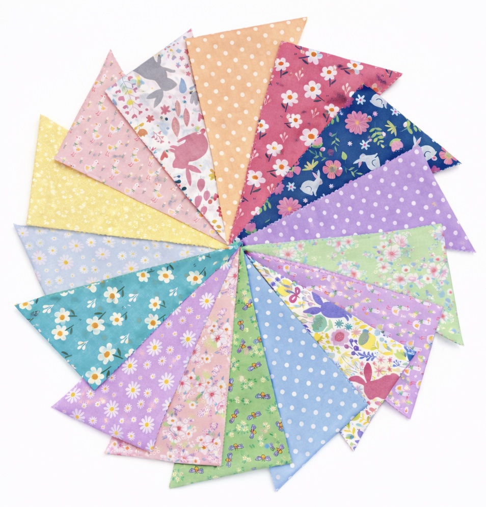 img_3243 Easter/ Spring Tieback Bandanas - Image 1