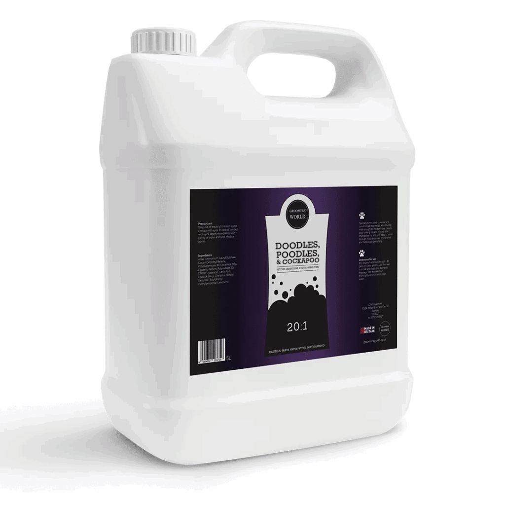 Poodle, Doodle & Cockapoo Shampoo 5L | Groomers World