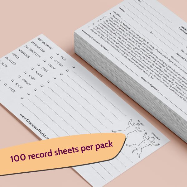 Grooming Contract / Record Card (UK ONLY) - Image 7