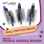 Mini Firm Flexi Brush – POODLE, DOODLE, BICHON - Image 8