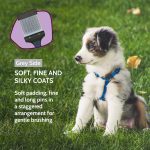 Mini Medium Flexi Brush – Puppy, Silky Coats & De-Shedding - Image 7