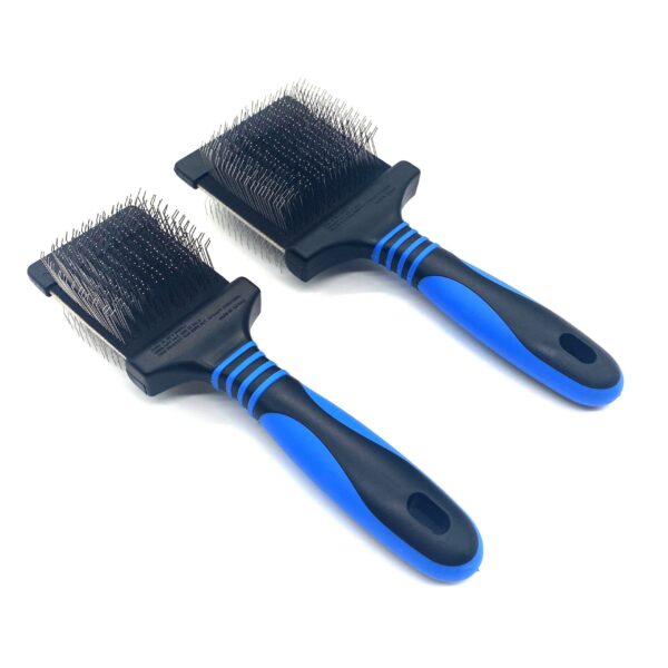 Mini Medium Flexi Brush – Puppy, Silky Coats & De-Shedding - Image 4