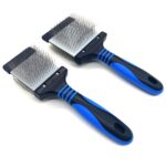 Mini Medium Flexi Brush – Puppy, Silky Coats & De-Shedding - Image 3